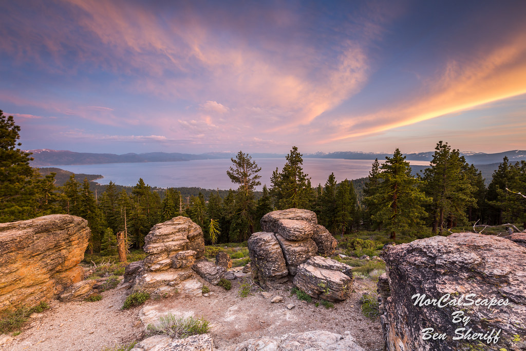 Brockway Summit Sunset The sunset didn't quite materialize… Flickr