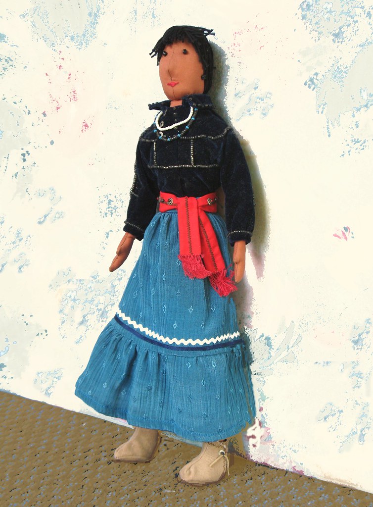 Navaho Indian Doll Handmade Navaho indian cloth doll, 12" … Flickr
