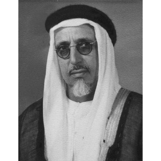 المغفورله بإذن الله الشيخ/ علي بن عبدالله آل ثاني الريا