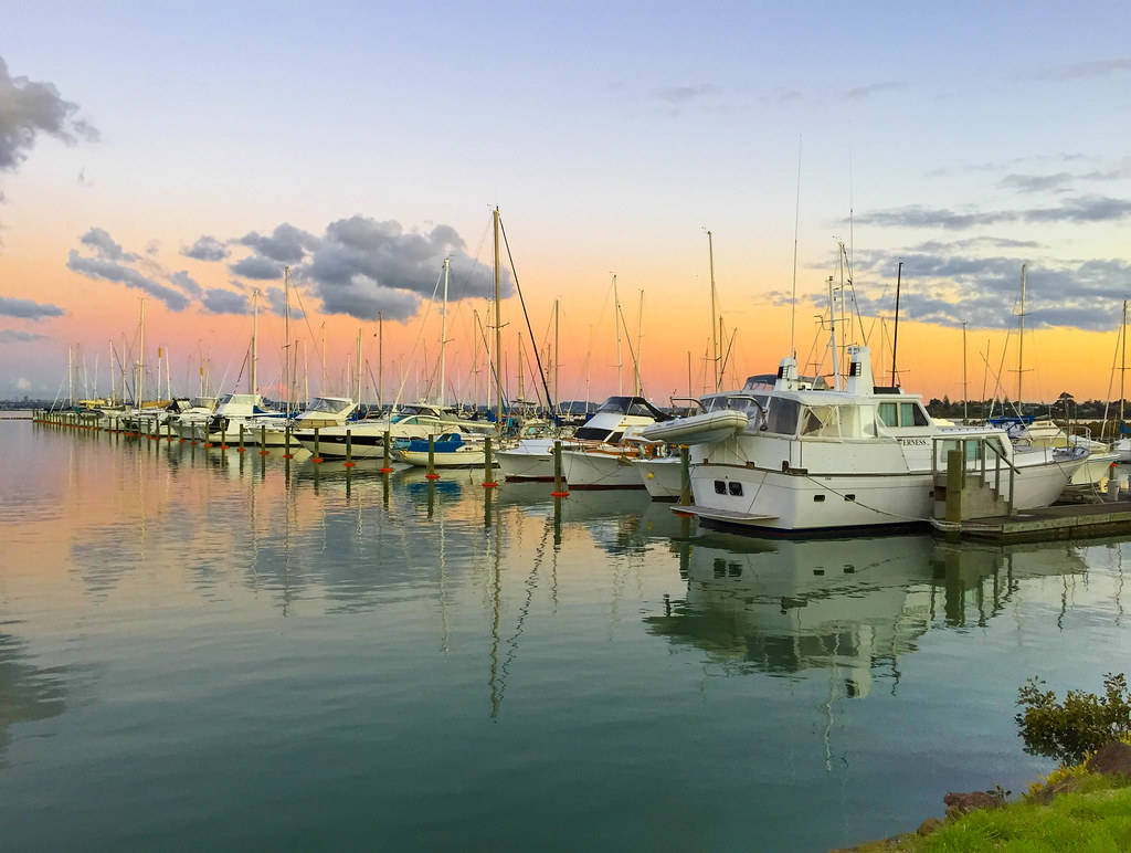 Evening Calm West Harbour Marina, Auckland Rodney Draper Flickr