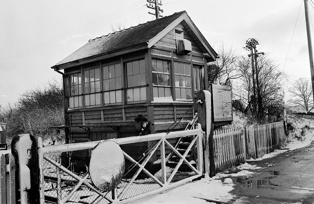 White Notley station (3), 1976 Bluepelicanrailway Flickr