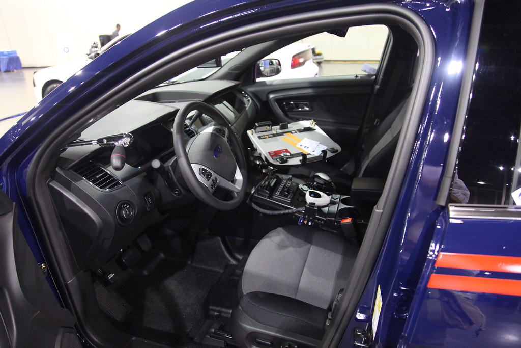Atlanta Police car interior Police products on display Flickr