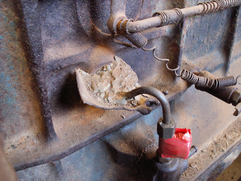 PICT2033 Quick field repair to stop water jacket leak from… Flickr