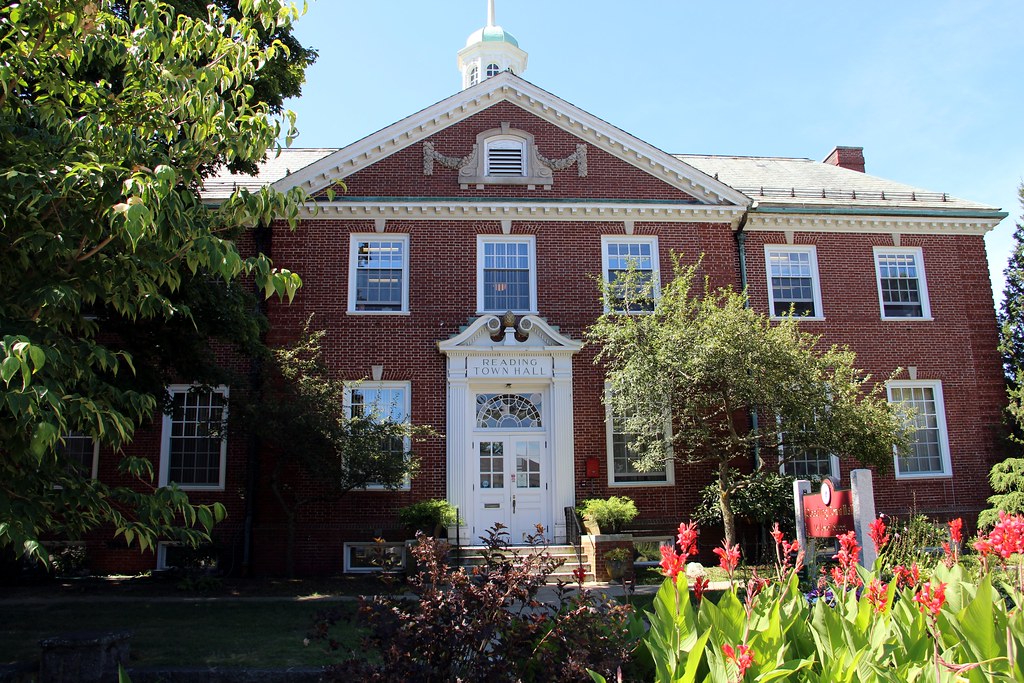 Reading Town Hall (Reading, Massachusetts) Historic 1918 R… Flickr