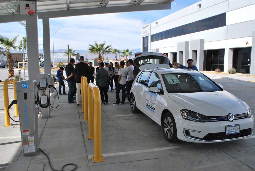 Coachella Opens Electric Vehicle Charging Stations Flickr