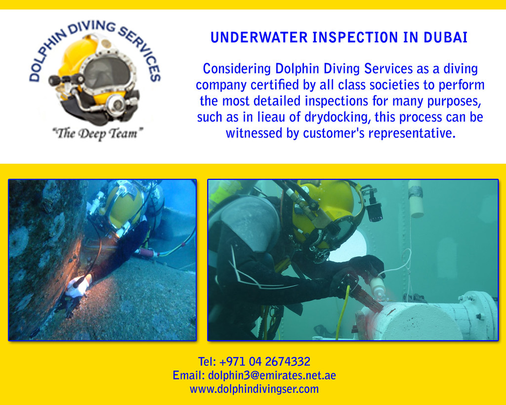 Underwater inspection in Dubai considering Dolphin Diving … Flickr