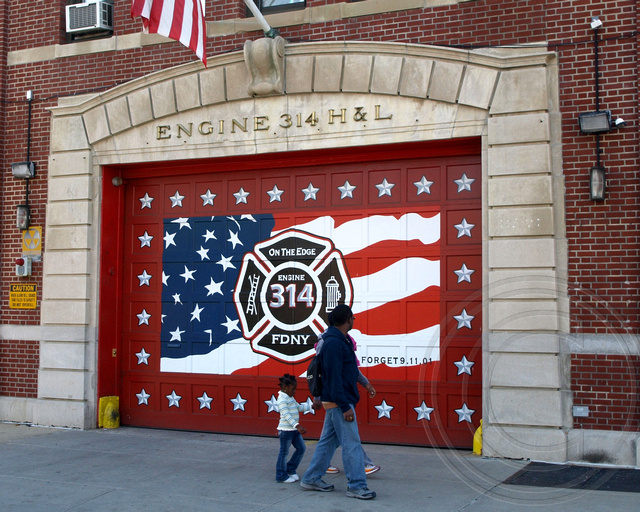 E314 FDNY Firehouse Engine 314, Rosedale, Queens, New York City - a