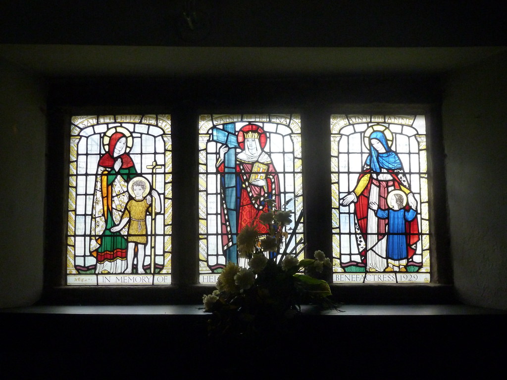 Helena Markham memorial window 1929 window featuring three… Flickr