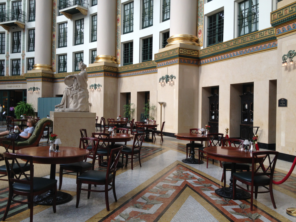 FRENCH LICK, INDIANA** A restaurant area in the domed atri… Flickr