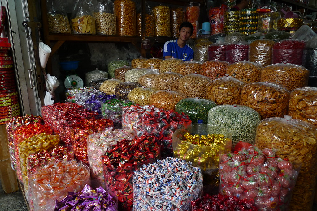 Candy Shop Chinatown Jakarta, Java, Indonesia Chinatow… Flickr