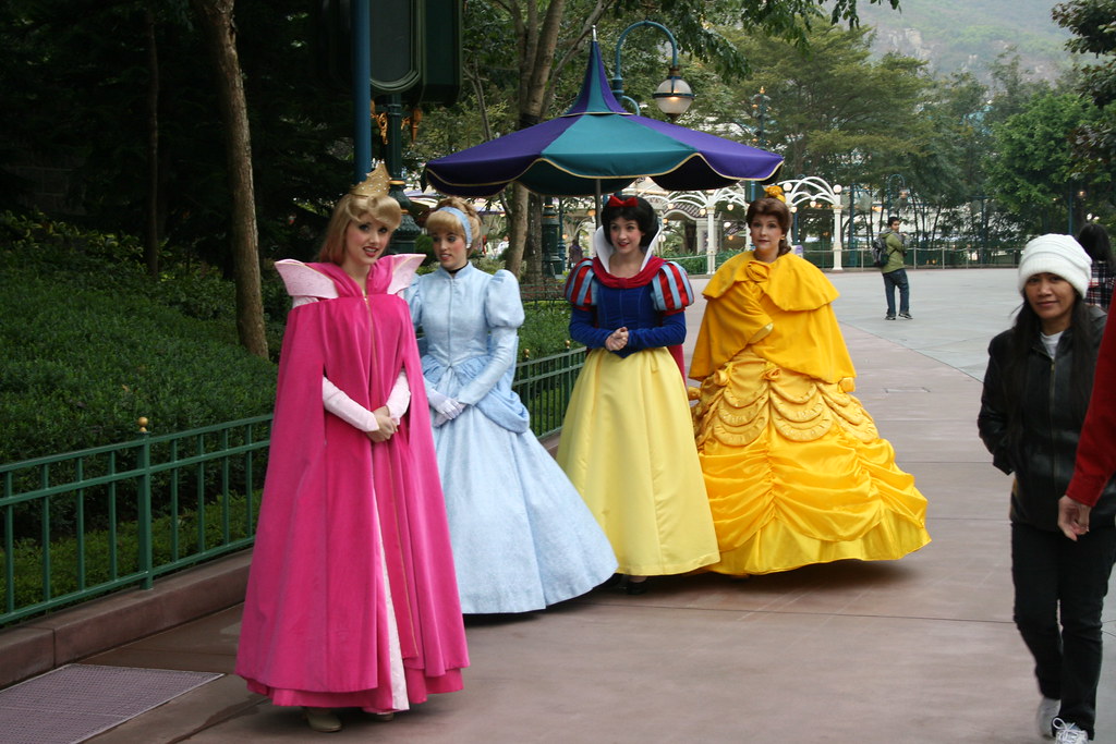 Hong Kong Disneyland Hong Kong Disney, April, 2008. Comple… Flickr