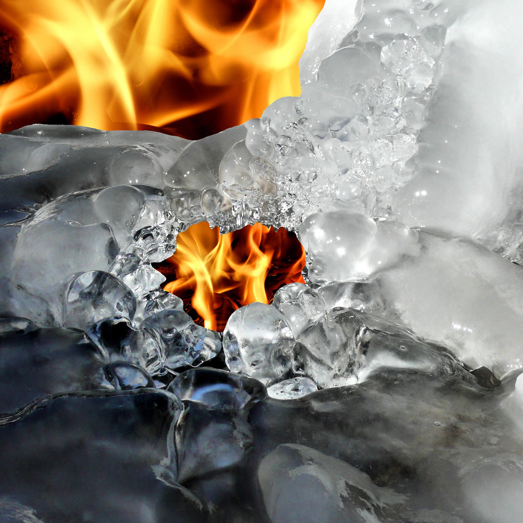 Feu et glace JeanMarc Linder Flickr
