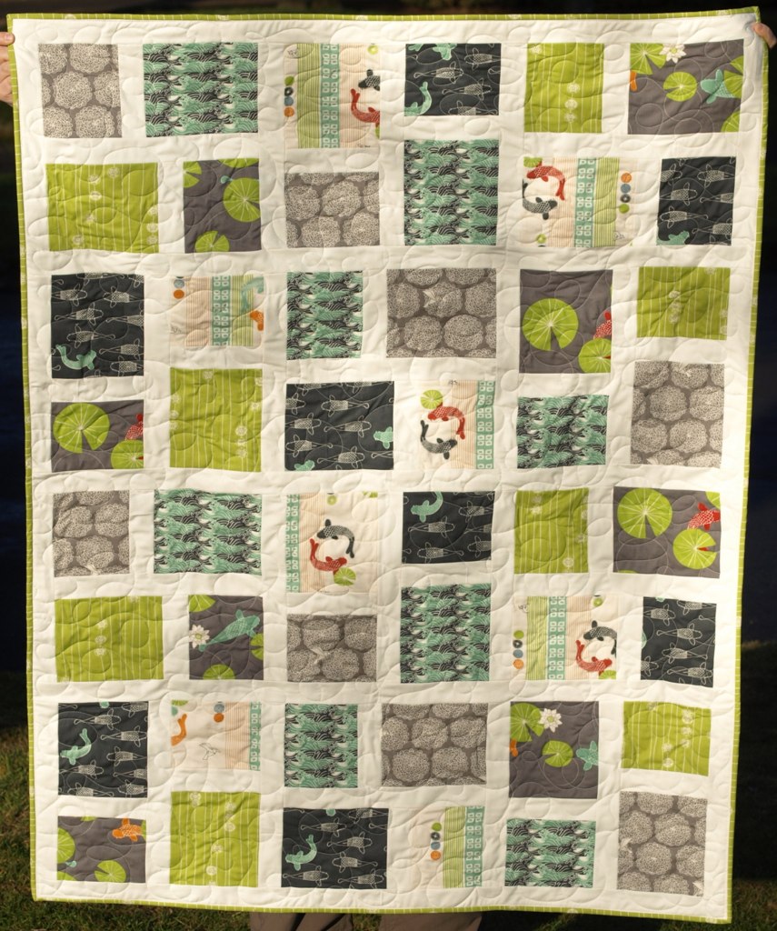 Area Code quilt pattern featuring Eiko fabrics. www.lunden… Flickr