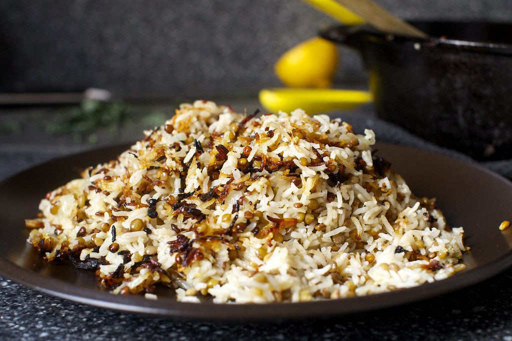 stuckpot rice with lentils and yogurt StuckPot Rice with… Flickr