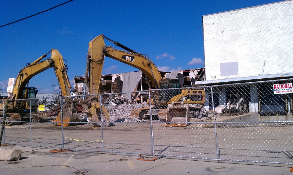 WARDS Structure demolition (2012) Demolition action proce… Flickr