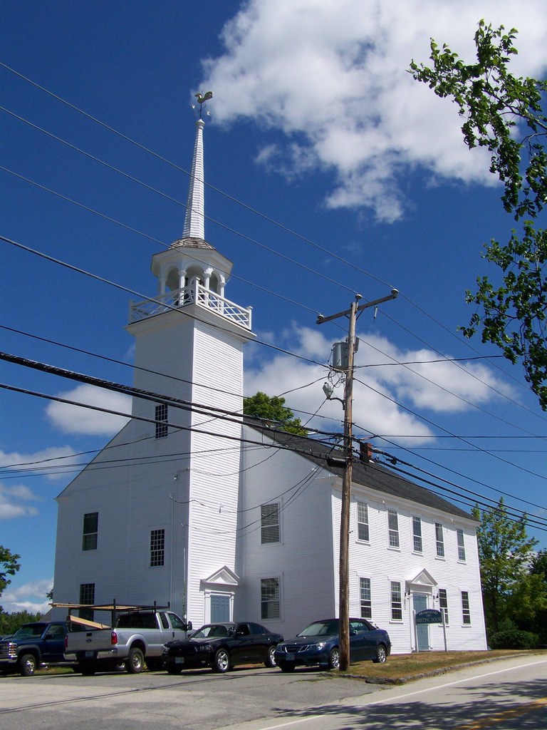 Hampstead Meetinghouse Hampstead NH (1) nrhp 80000301 … Flickr