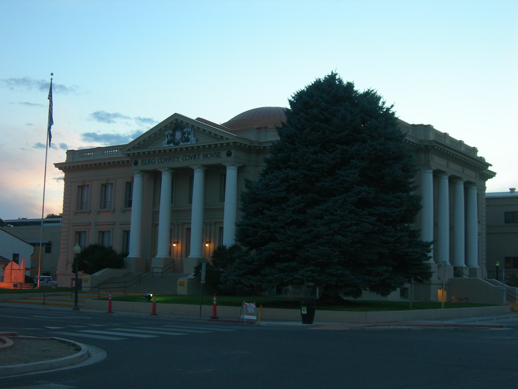 Elko County Courthouse Elko, Nevada Constructed in 1911, i… Flickr