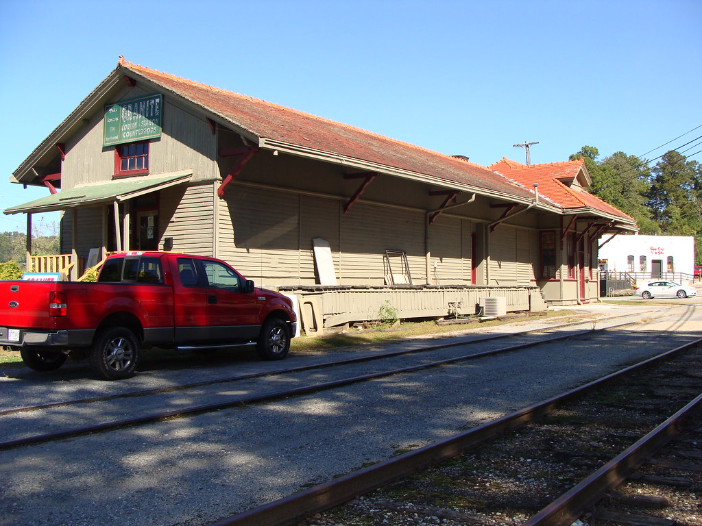 Ellijay, Ga. Train Station & Depot Built in 1912 by the Lo… Flickr