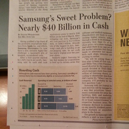 I love b Wall Street Journal headlines (cc) Shashi Bellamk… Flickr