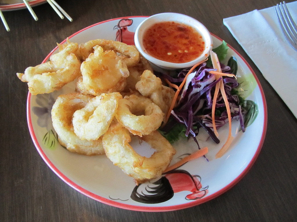 Thai Noodle Etc. Thai Calamari So, I figured the appetiz… Flickr