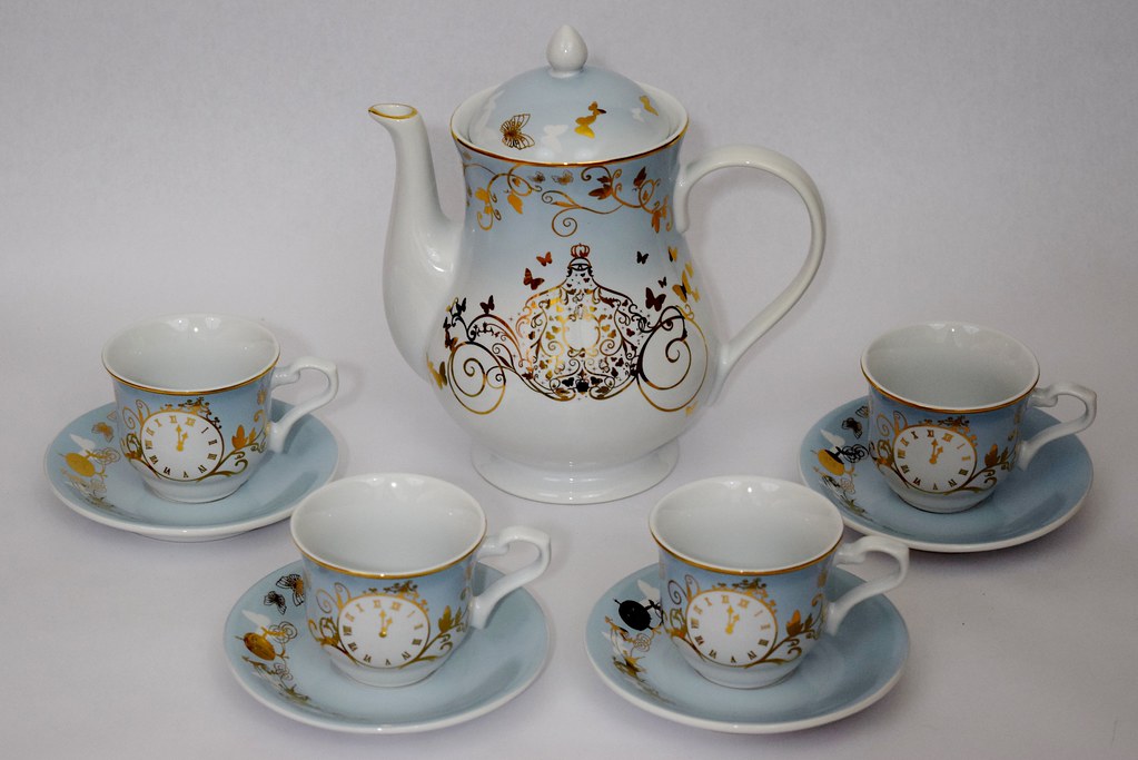 Cinderella Limited Edition Fine China Tea Set Live Actio… Flickr