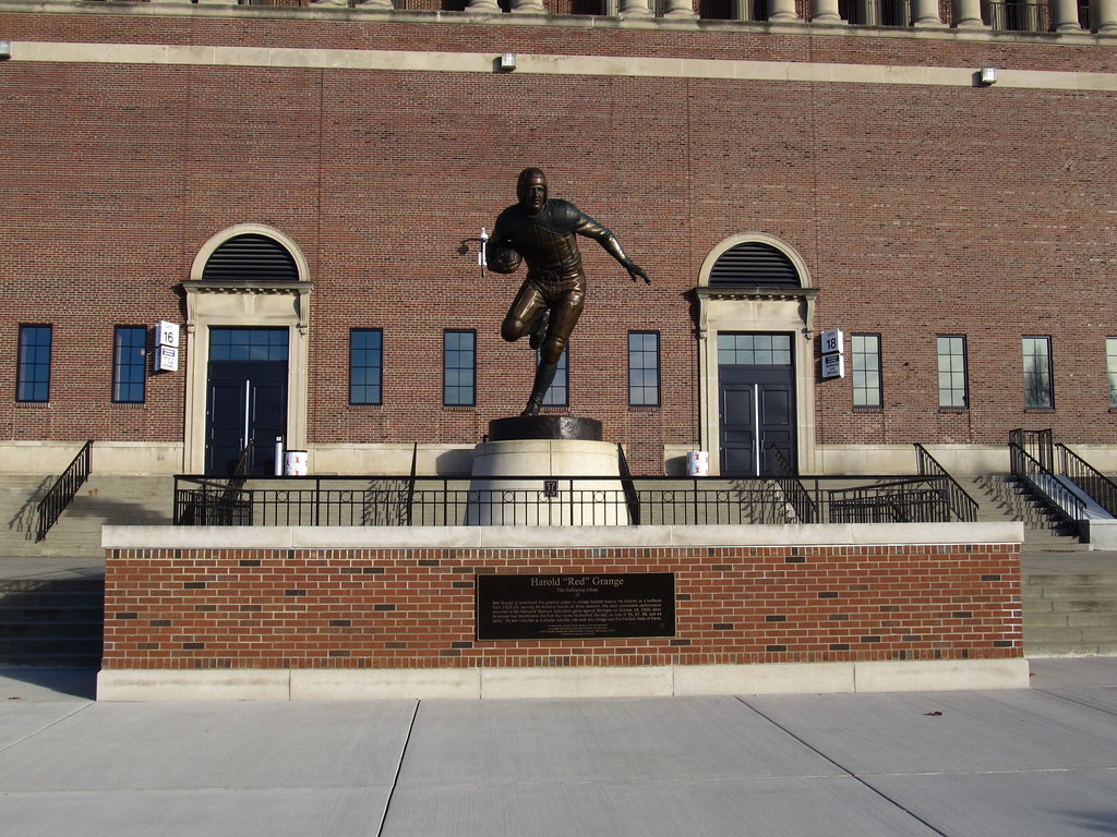 Statues Outside Football Stadiums at Troy Lent blog