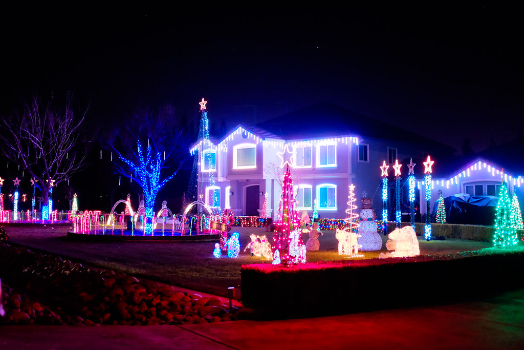 Christmas LED Light Show House Flickr