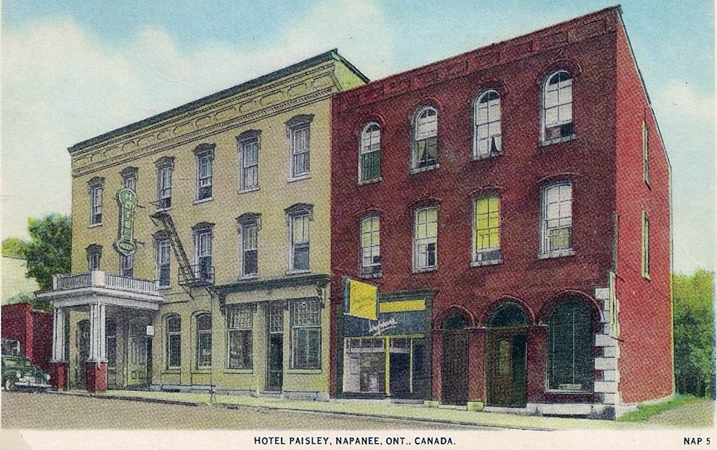 The Paisley Hotel Napanee , circa 1940 Flickr