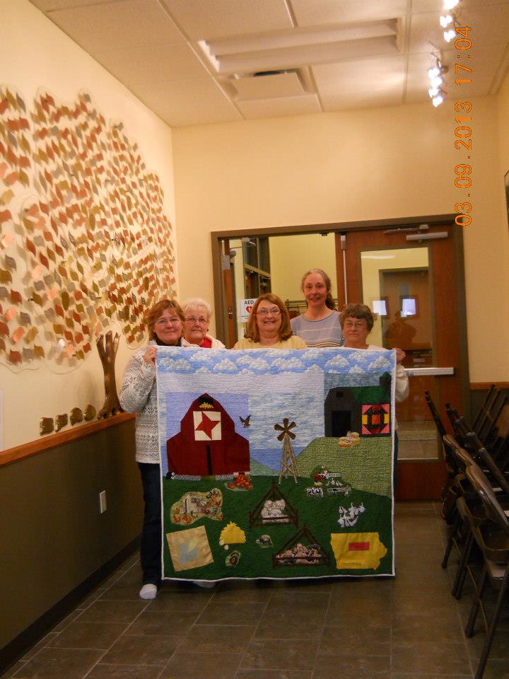 Stanhope Library Quilting Club in Stanhope, Iowa 100th Kan… Flickr