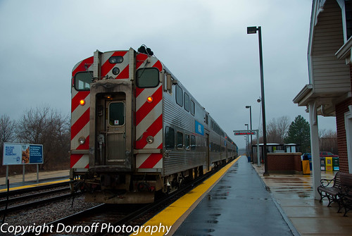 Metra train at Big Timber After the last at the A… Flickr