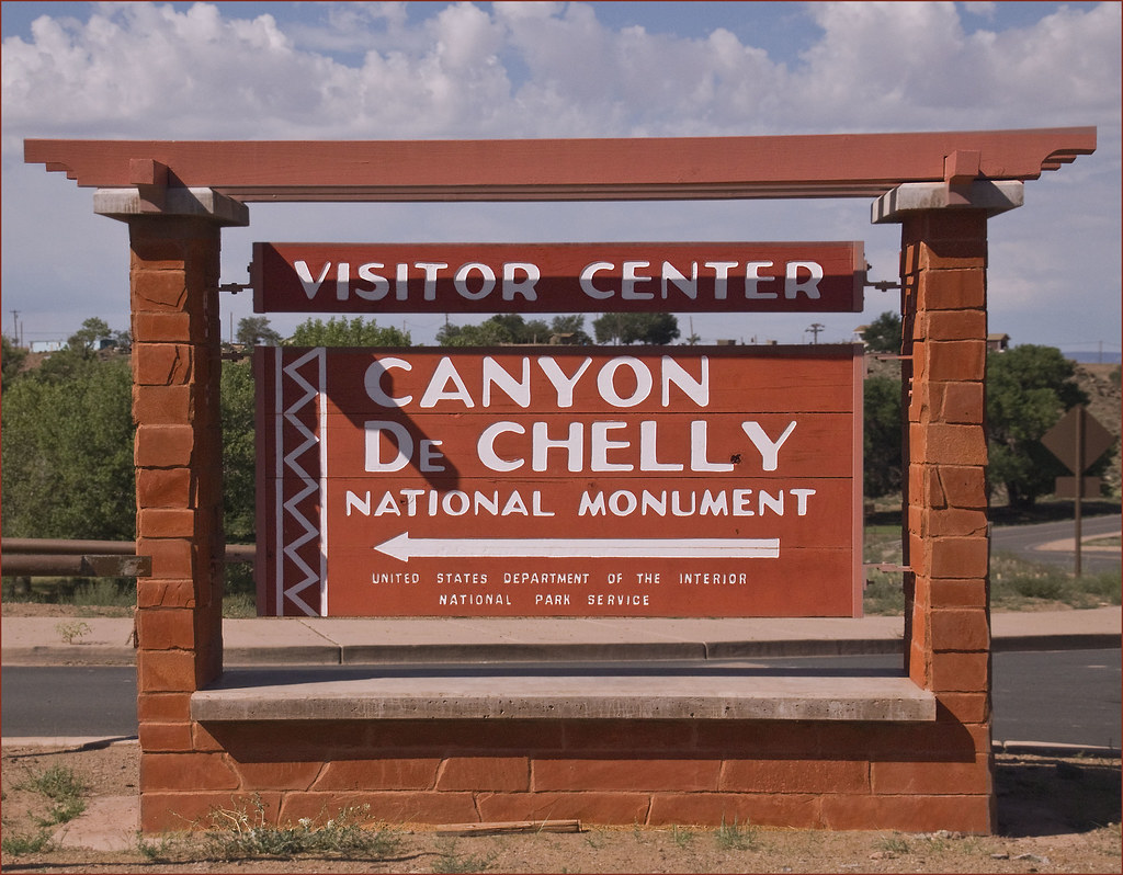 Canyon de Chelly (AZ) Visitor Center Sign Chinle (AZ) A… Flickr