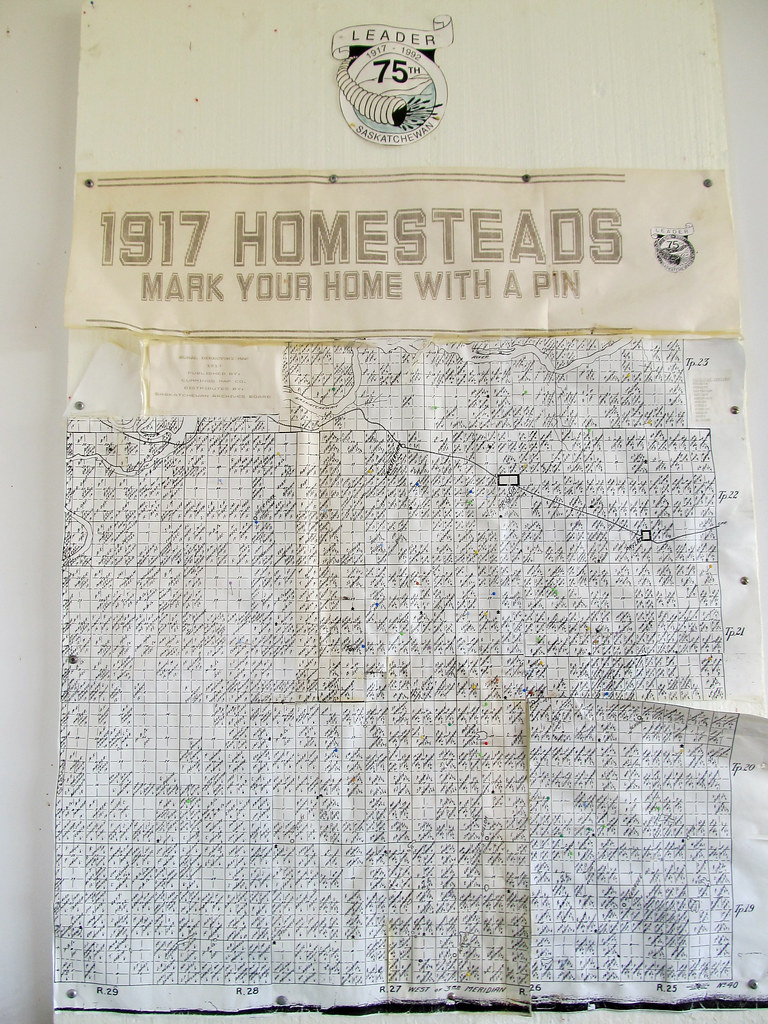 Homestead Map This interesting map depicts all the homeste… Flickr