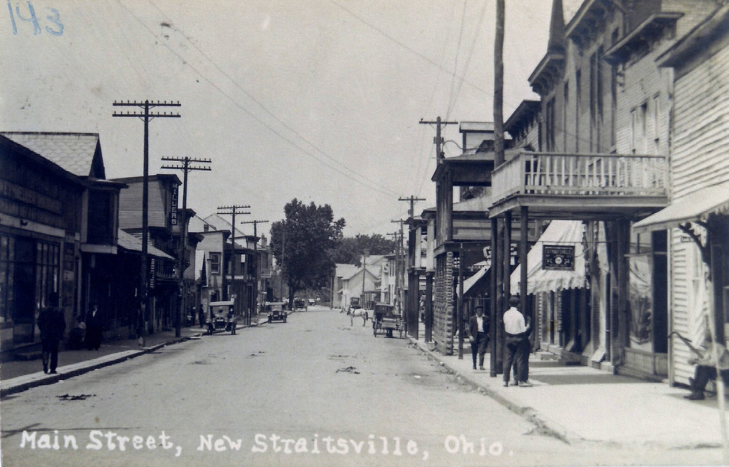 Main Street, New Straitsville, Ohio Perry County Historical and