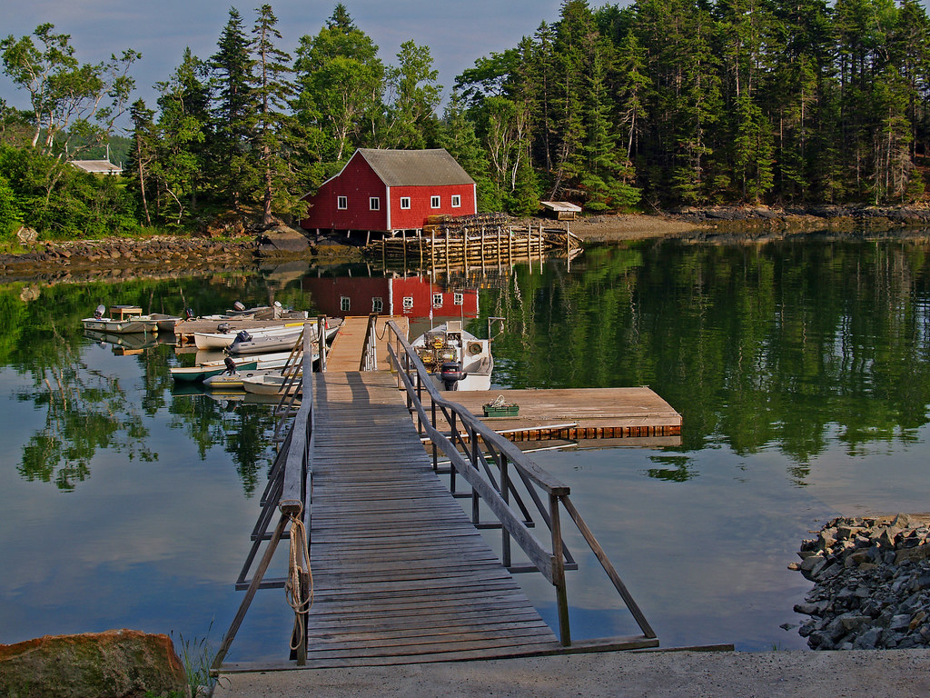 Sitting On The Dock Of The Bay Bucks Harbor, Maine Tom O'Donnell