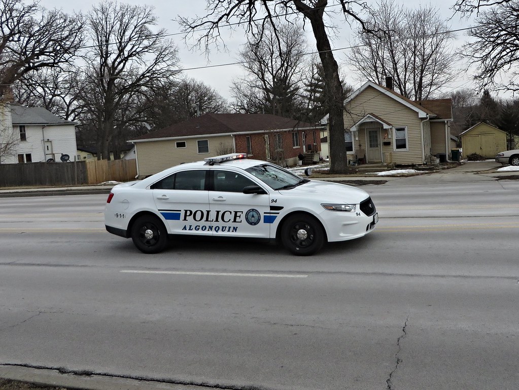 IL Algonquin Police Department 94 At Funeral Procession … Flickr