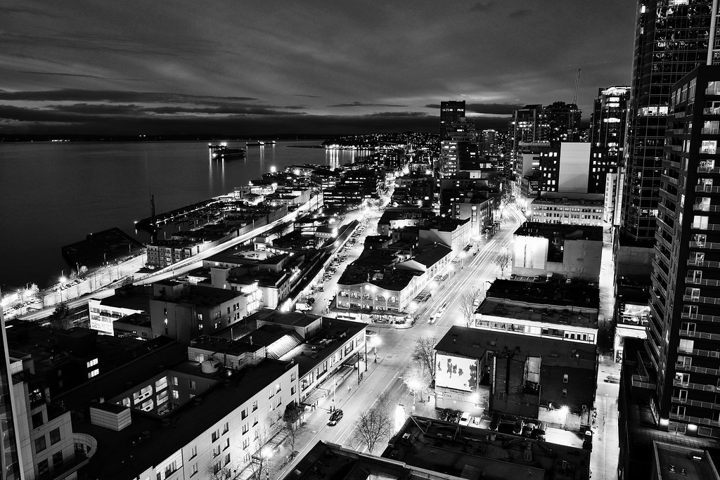 black and white market FrankieJoe Flickr