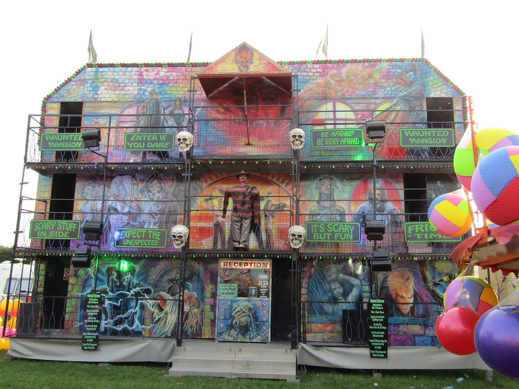 Haunted Mansion East Preston Fun Fair June 2016. Leonora (Ellie