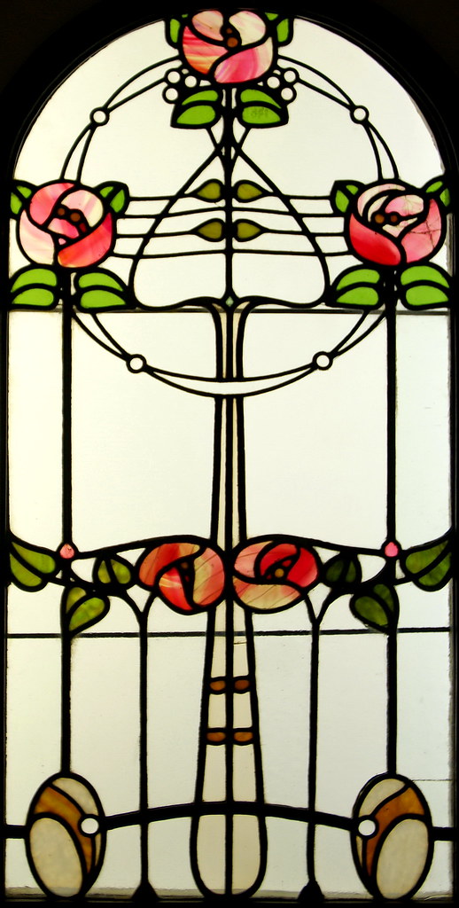 Stained glass by Róth Miksa Art Nouveau stained glass wind… Flickr