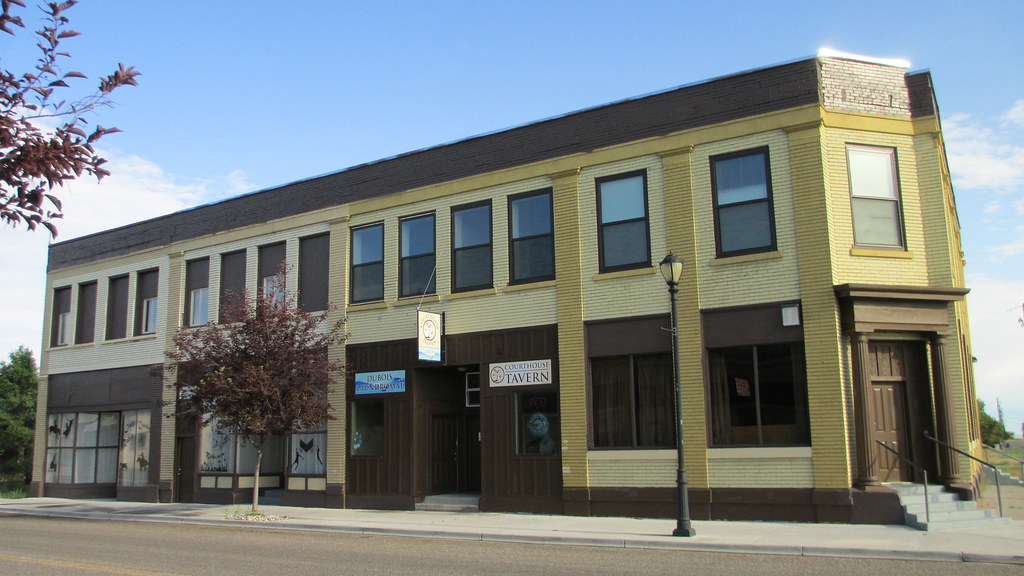 Old Clark County Courthouse (Dubois, Idaho) The leftmost s… Flickr