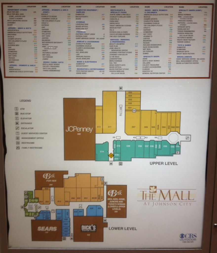 The Mall at Johnson City Directory Mike Kalasnik Flickr
