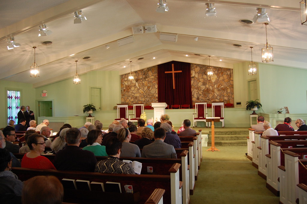 Interior of Maranatha Baptist Church, Plains, GA Jimmy Car… Flickr