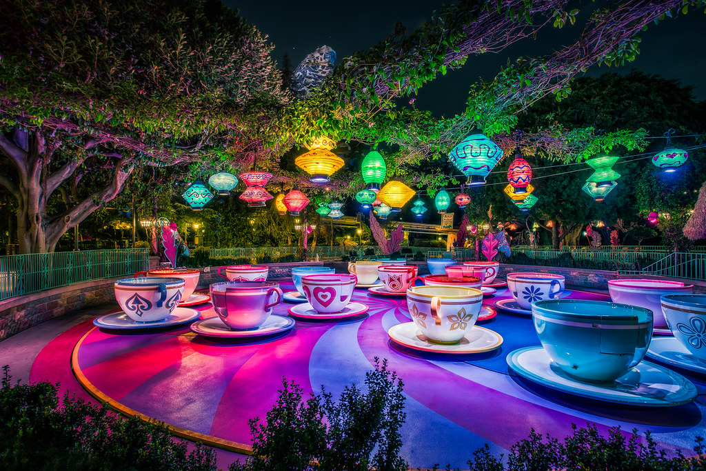 A Mad Tea Party I can't say I go on the teacups very often… Flickr