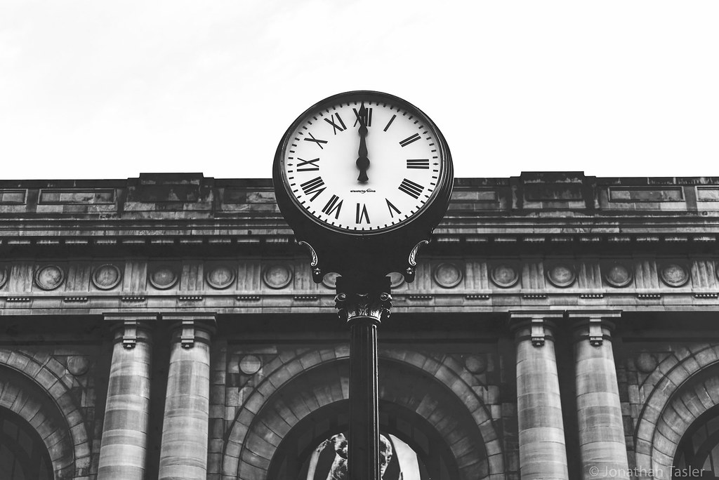 Union Station Clock Newly installed clock at Union Station… Flickr