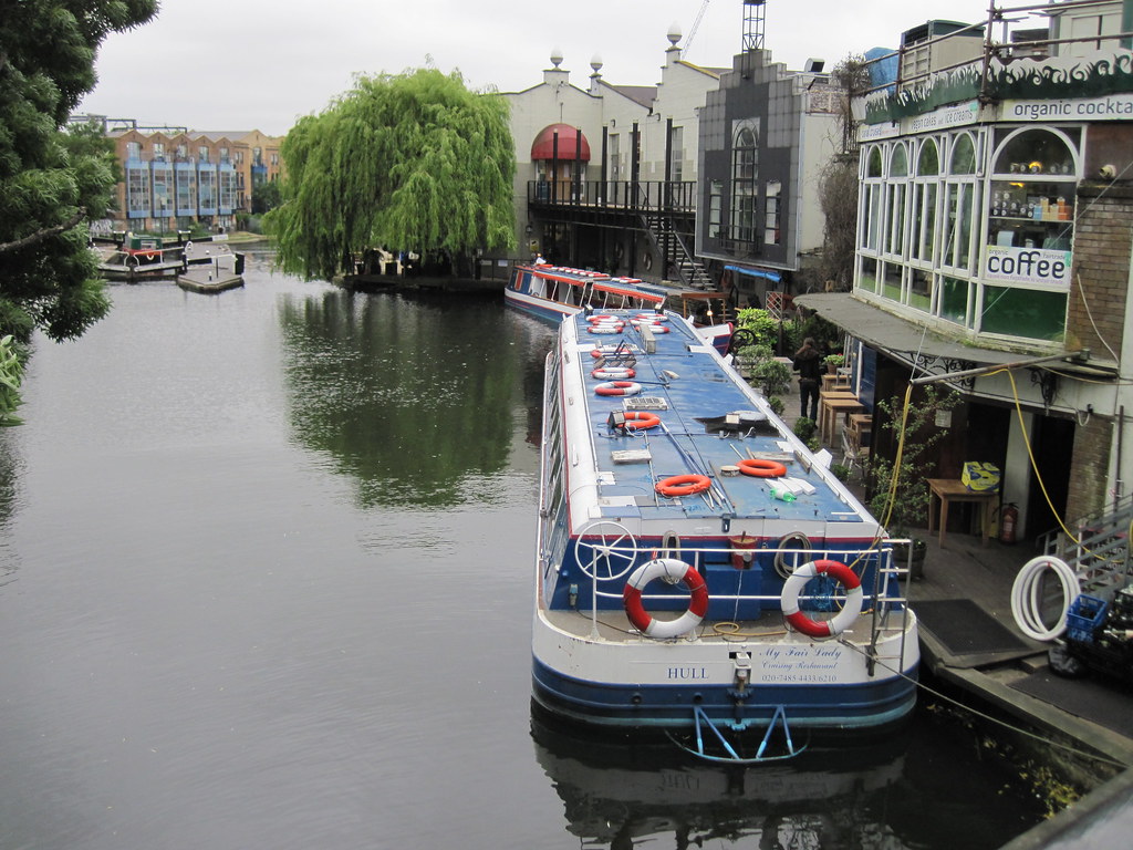 Boat at Camden Lock flöschen Flickr