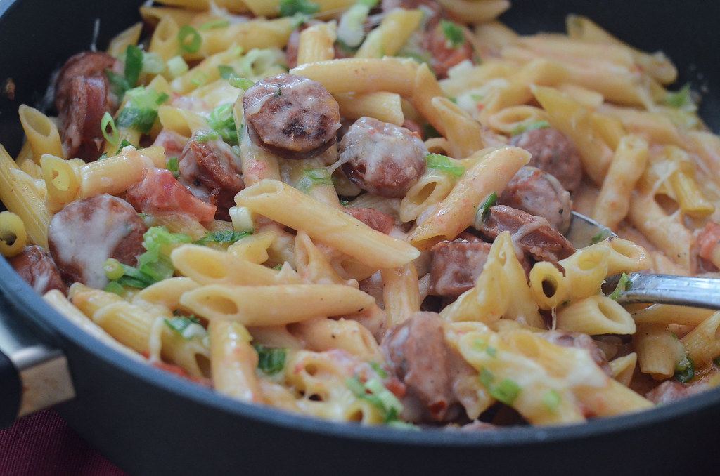 Skillet Sausage Pasta Skillet Sausage Pasta086.jpg Flickr