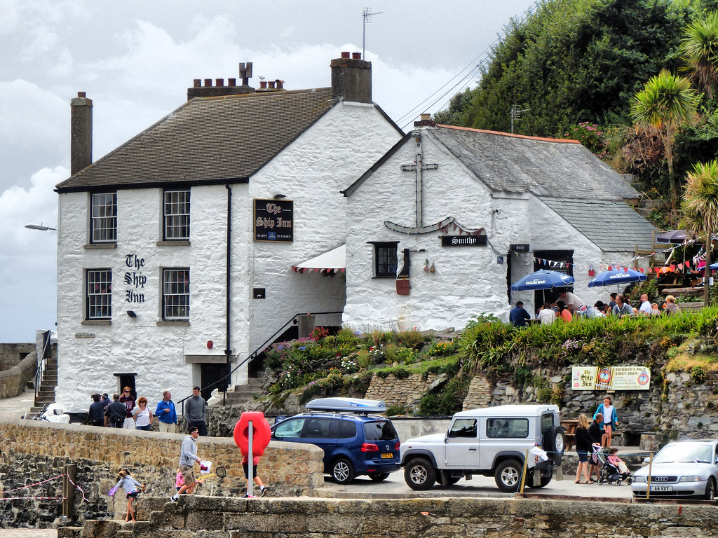 The Ship Inn, Porthleven Porthleven is a town, civil paris… Flickr
