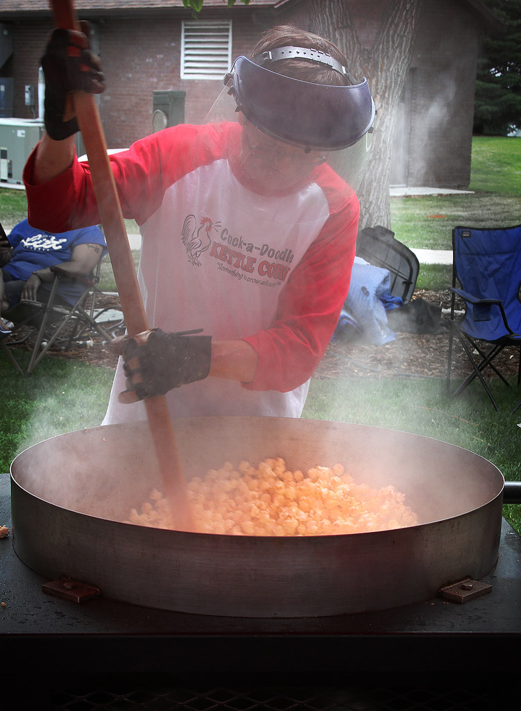 Kettle Corn Making Kettle Corn at Orem Summerfest. Utah Co… Flickr