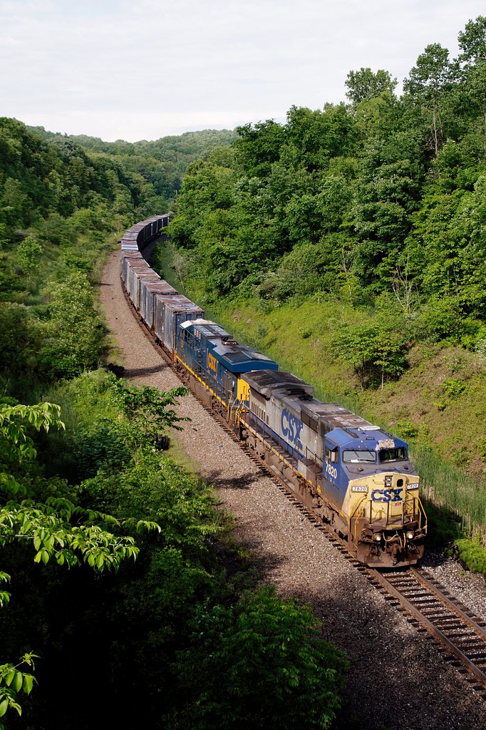 CSX 7820 Bowerston Tunnel Hill Road NPT Q711 6/5/16 Flickr