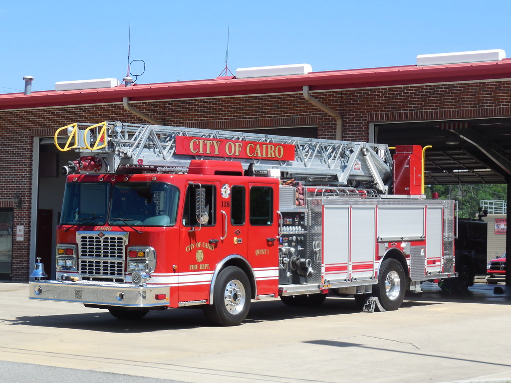 Cairo Fire Dept Quint 1 Rosenbauer Cairo, GA Telogia Creek Flickr