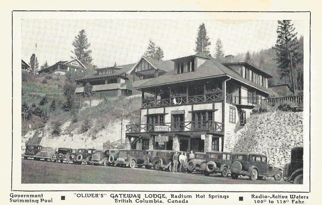 Postcard Oliver's Gateway Lodge, Radium Hot Springs, BC, … Flickr